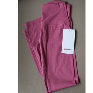 New Lululemon Align Pant 2 Moss Rose Size 6